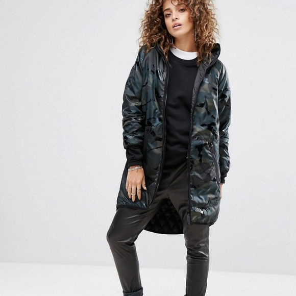 G STAR RAW padded Como print light padded coat with back pack - Picture 2 of 4